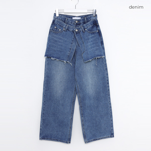 YOIKADAKADA 24SS レイヤードデニムショーツ L YOIKADAKADA 24SS レイヤードデニムショーツ L
