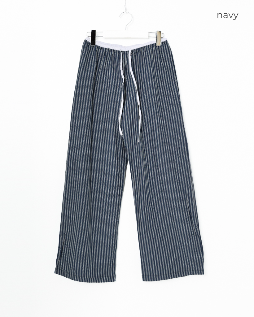 ストライプドローコードパンツ | ファッション通販サイト NUGU