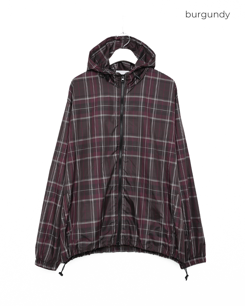 チェックウィンドブレーカー | ファッション通販サイト NUGU