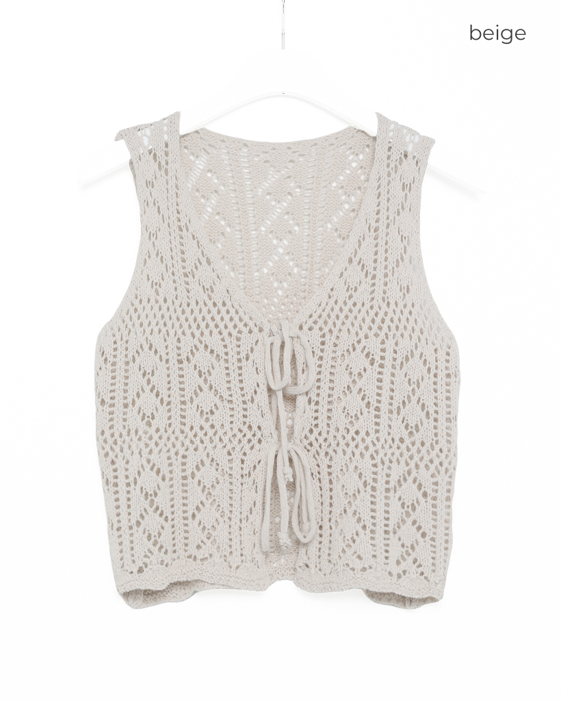 クロシェニットベスト | ファッション通販サイト NUGU