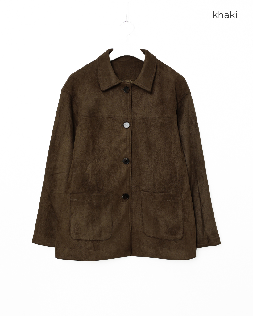 2ポケット スエードジャケット | ファッション通販サイト NUGU