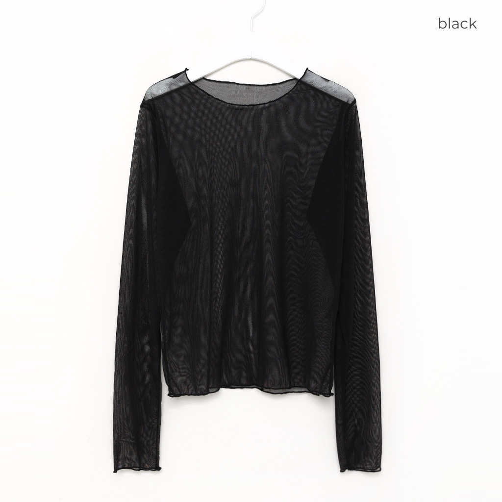コムデギャルソン 天竺 カットソー レイヤード ジョーゼット シースルー レイヤードシースルーTシャツ | ファッション通販サイト NUGU