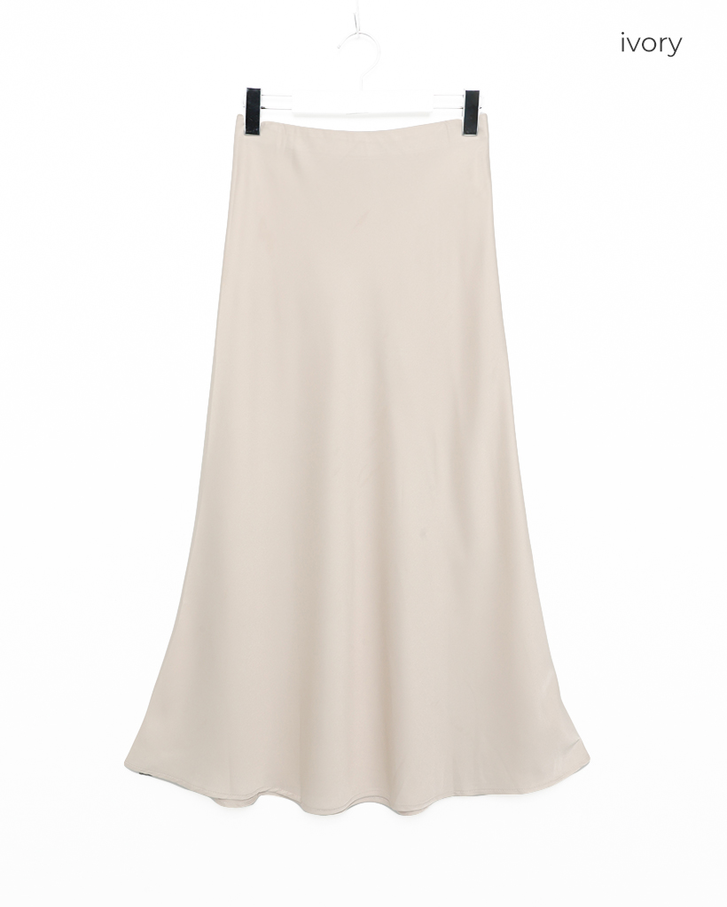 SHE Tokyo Odile Satin ivoryオディールサテン38 美品 she tokyo Odile 38 白 スカート SHE Tokyo Odile Satin