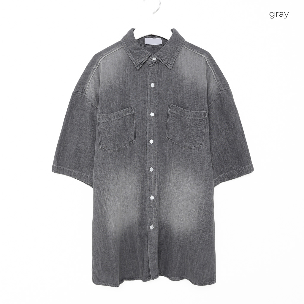 クール半袖デニムシャツ | ファッション通販サイト NUGU