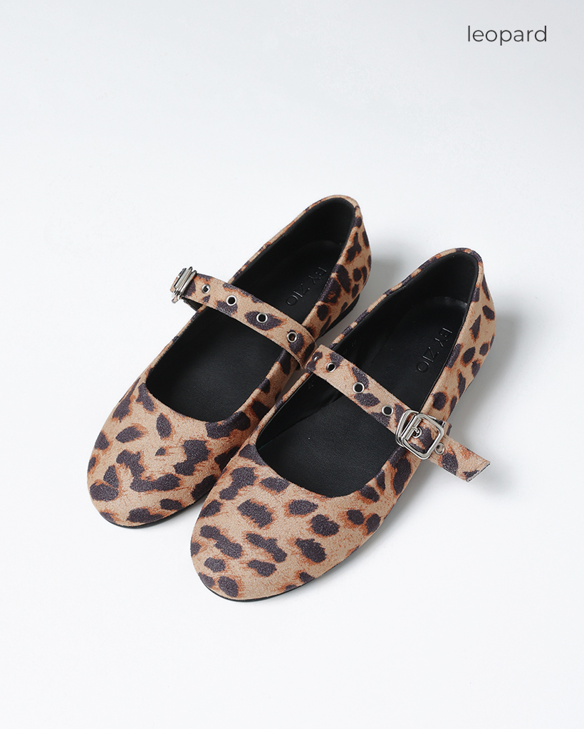 レオパードメリージェーンシューズ | ファッション通販サイト NUGU