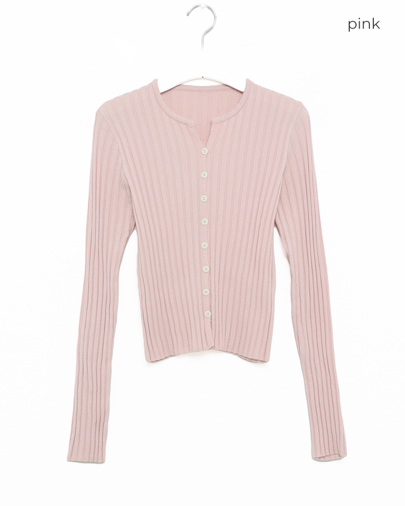 極美品！YANUK リブカーディガン ピンク リブカーディガン | ニット | YANUK ONLINE STORE