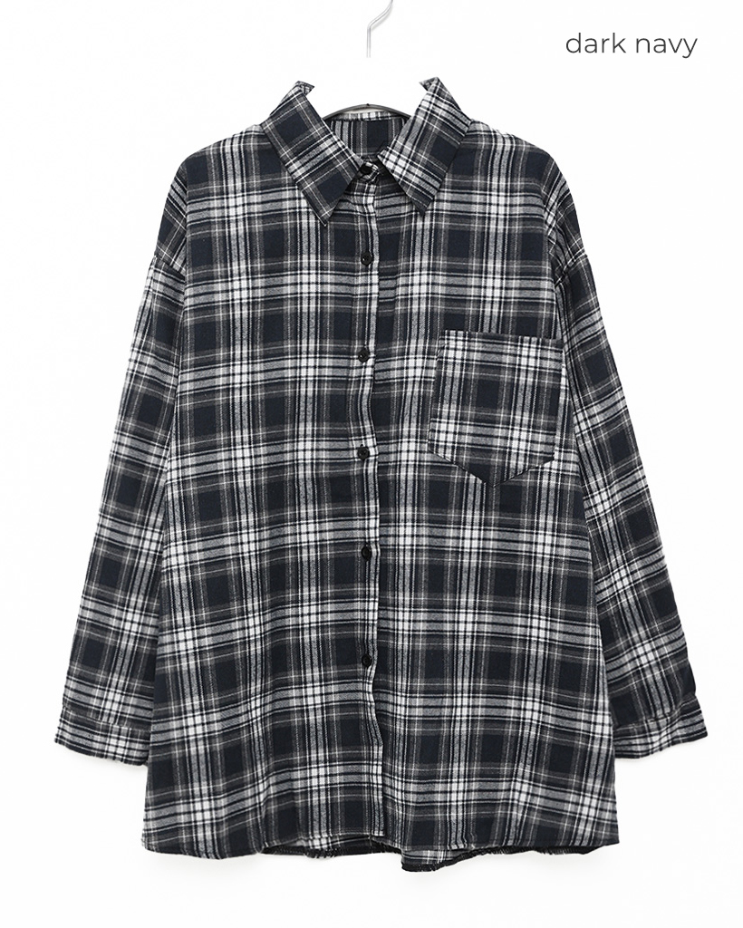 ルーズフィット チェックシャツ | ファッション通販サイト NUGU