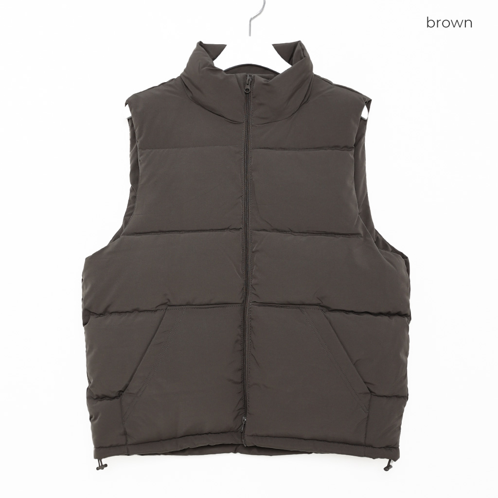 ユニセックス)ベーシックダウンベスト | ファッション通販サイト