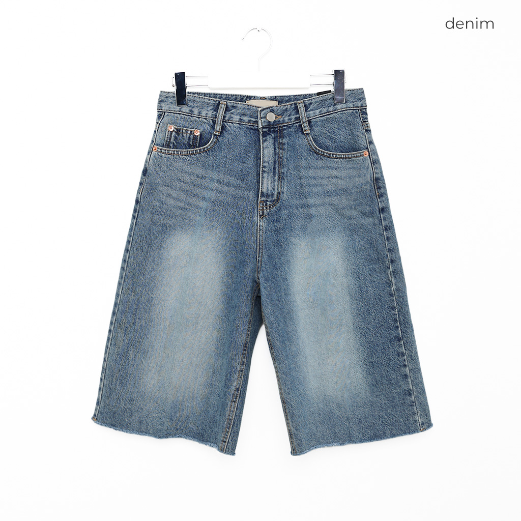 ミディー丈デニムパンツ | ファッション通販サイト NUGU