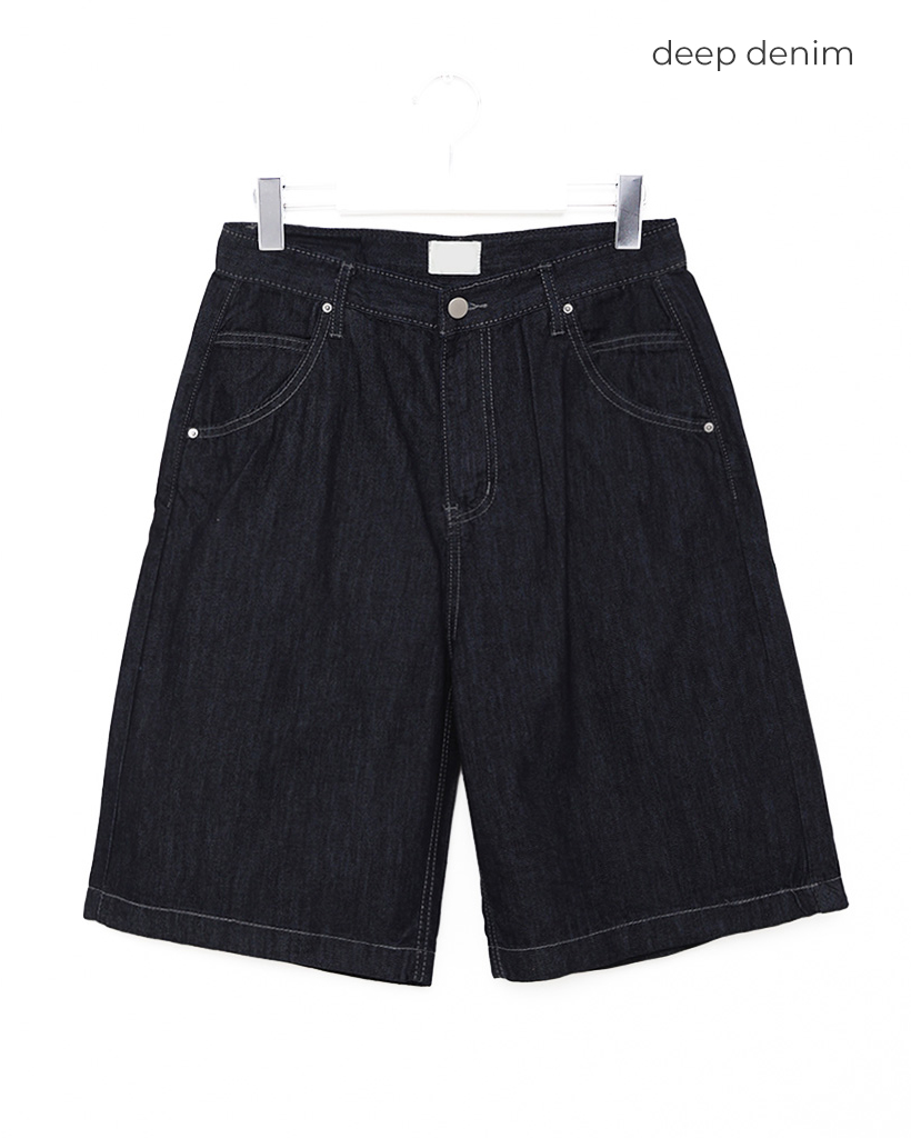 デニムハーフパンツ　MARQUES ' ALMEIDA セール】デニムハーフパンツ（男の子・女の子)（デニムパンツ