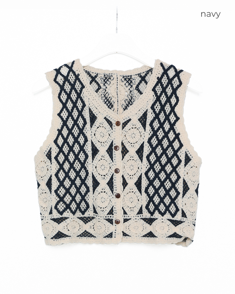 ホーンガーメント ニットベスト 46 ホーンガーメント ニットベスト 46 s-musee_360925111