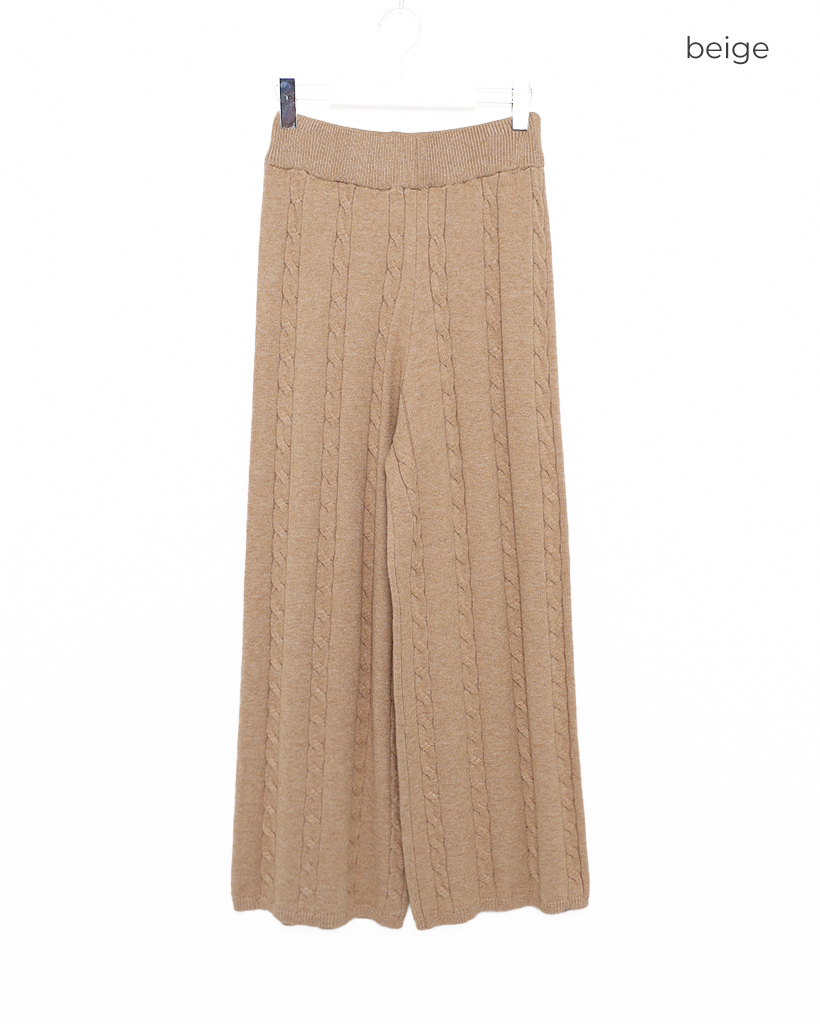 ケーブルニットパンツ | ファッション通販サイト NUGU