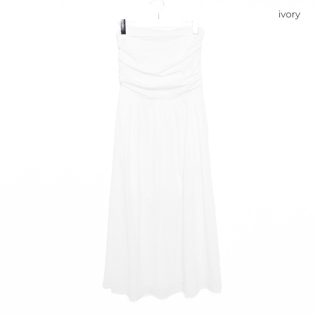 チューブトップロングドレス | ファッション通販サイト NUGU