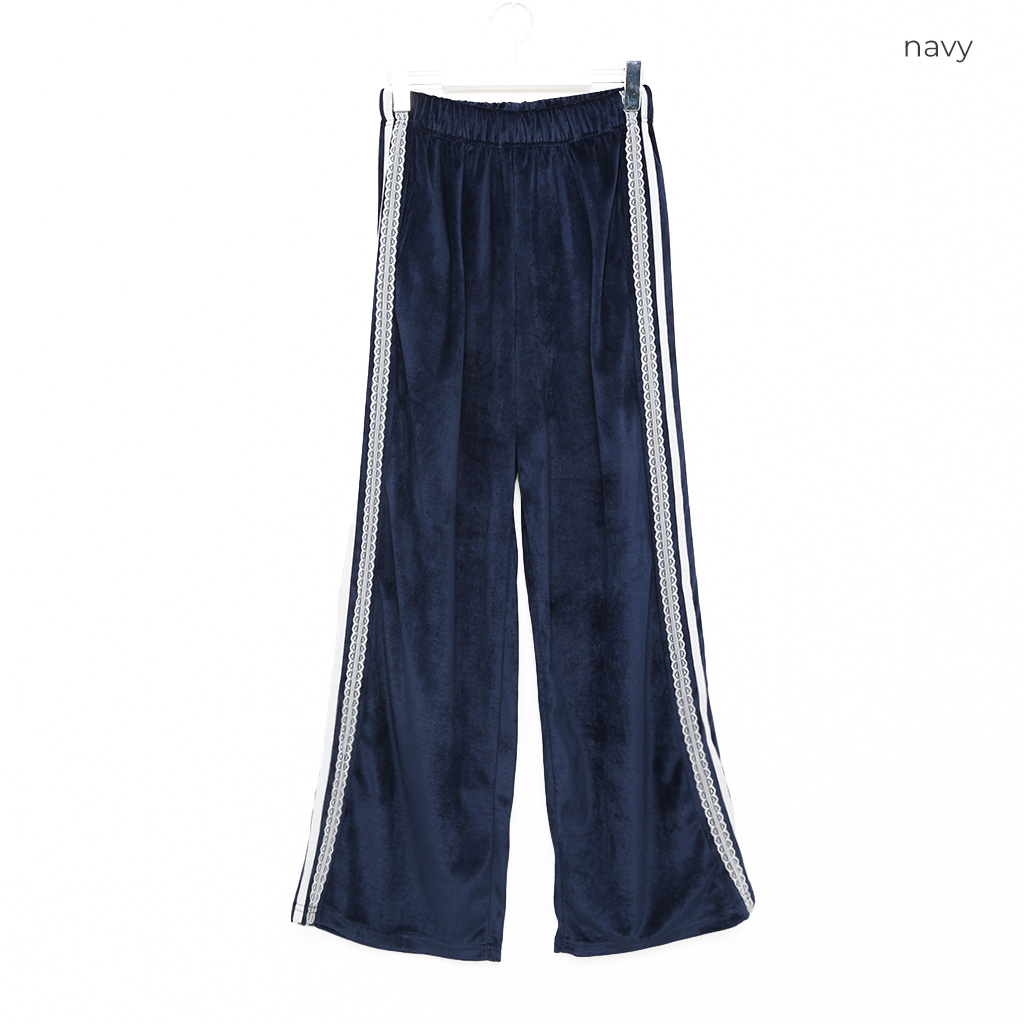 kisstheclub レース　スウェットパンツ 再入荷】lace sweat pants | KISS THE CLUB