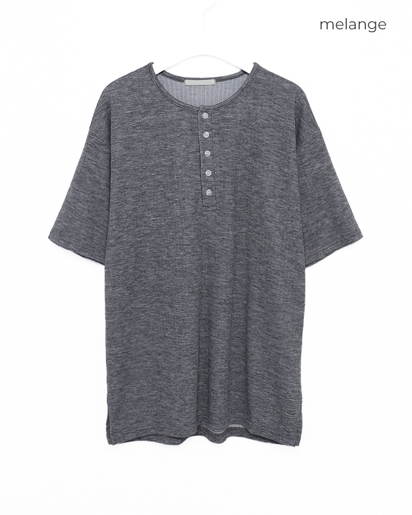 ニットヘンリーネックTシャツ | ファッション通販サイト NUGU