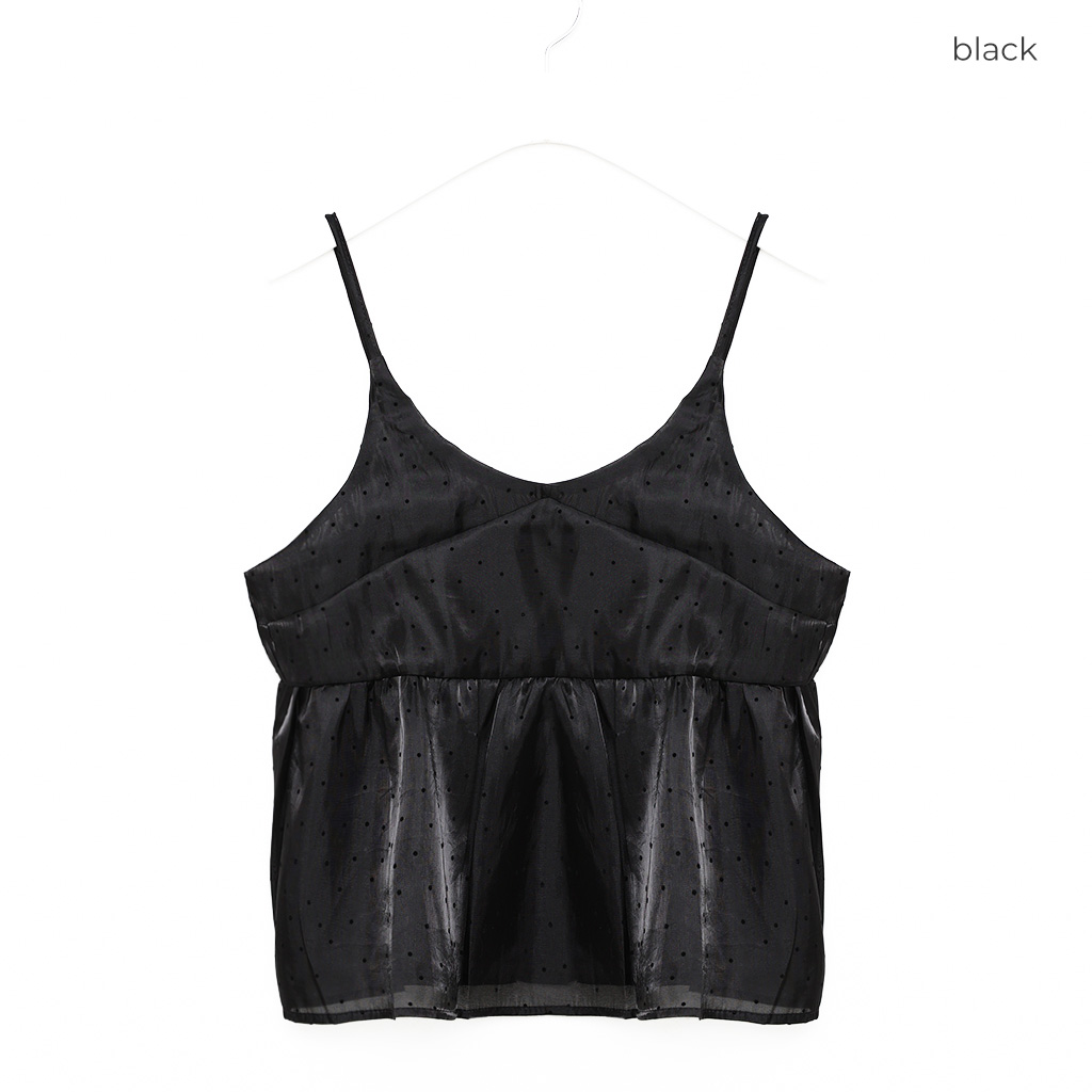 ドットフリルビスチェ | ファッション通販サイト NUGU