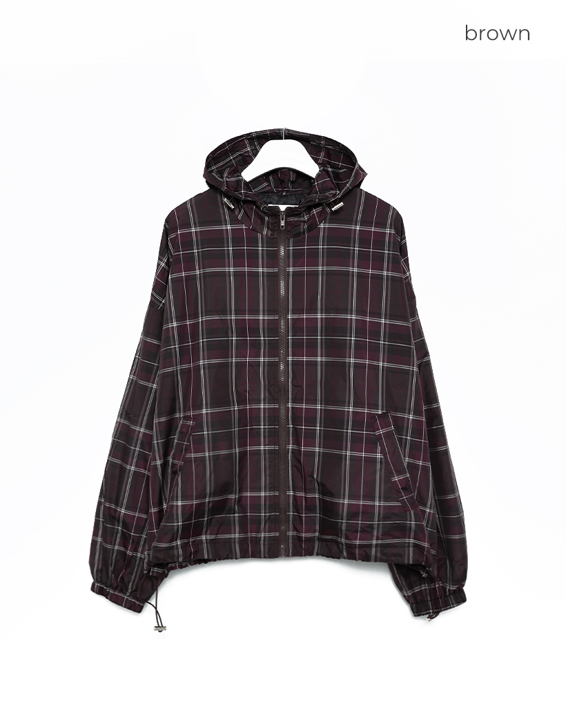 ユニセックス）チェックマウンテンパーカー | ファッション通販サイト NUGU