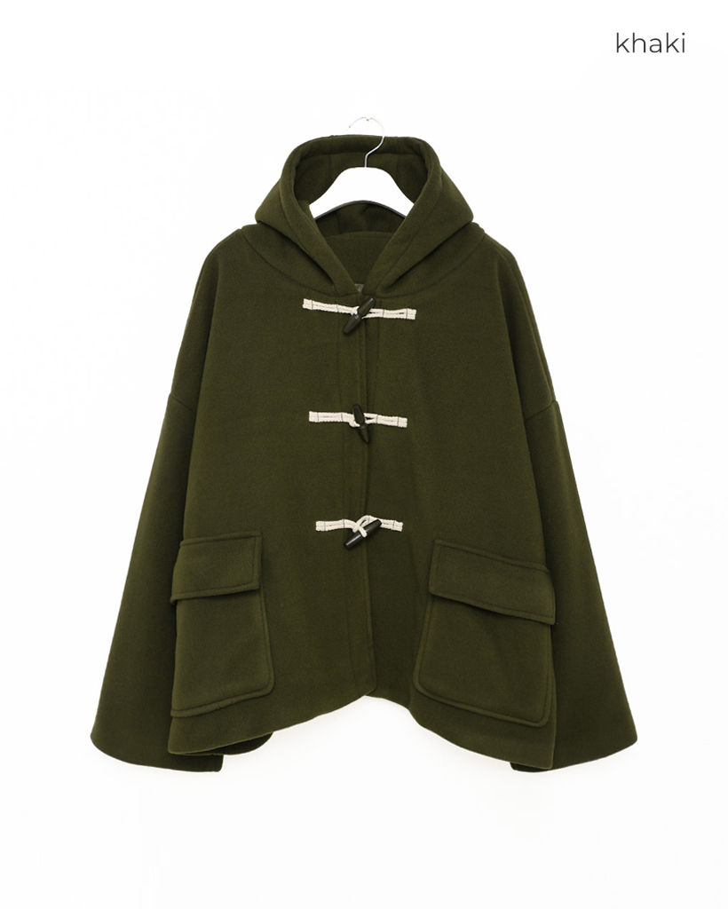 フラットポケットショートダッフルコート | ファッション通販サイト NUGU