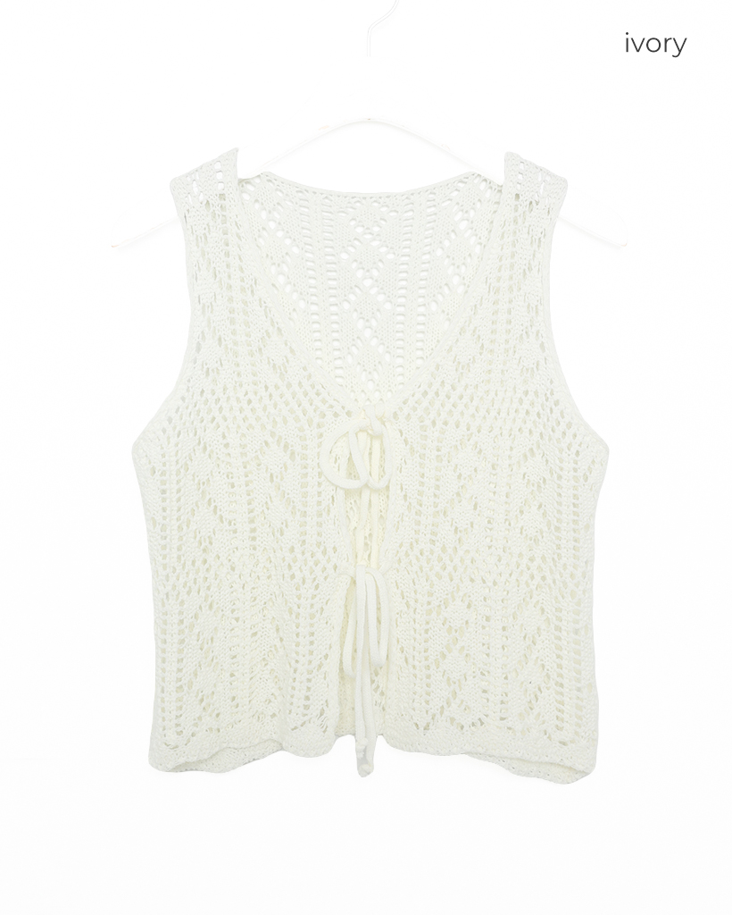 クロシェニットベスト | ファッション通販サイト NUGU