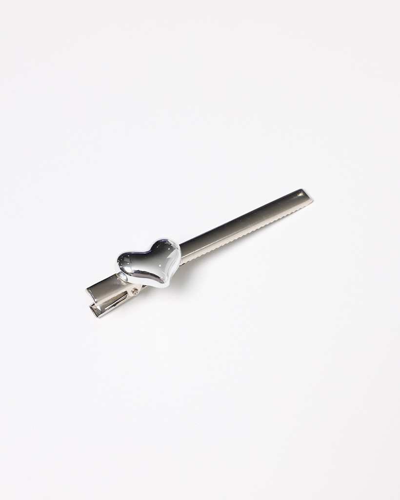 シルバーハートポイントヘアピン | ファッション通販サイト NUGU