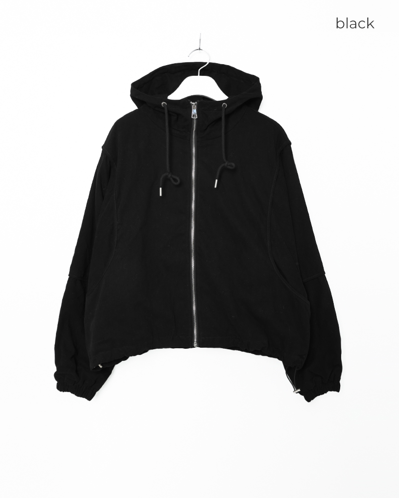 フードジップアップブルゾン | ファッション通販サイト NUGU