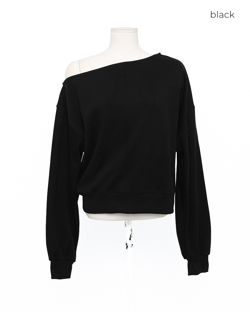 オフショルダースウェットTシャツ | ファッション通販サイト NUGU