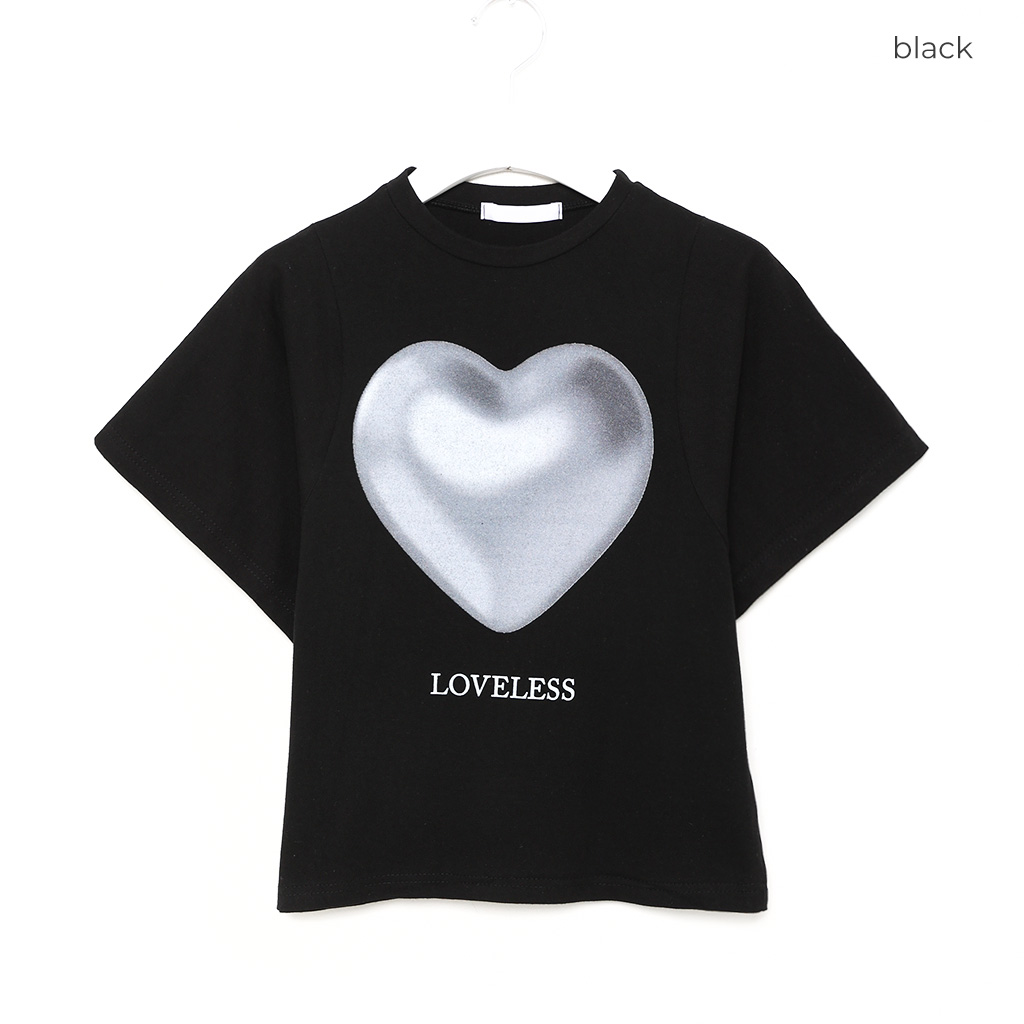 モスキーノ パンチングロゴ オーバーサイズ Tシャツ ユニセックス ブラック モスキーノ パンチングロゴ オーバーサイズ Tシャツ ユニ
