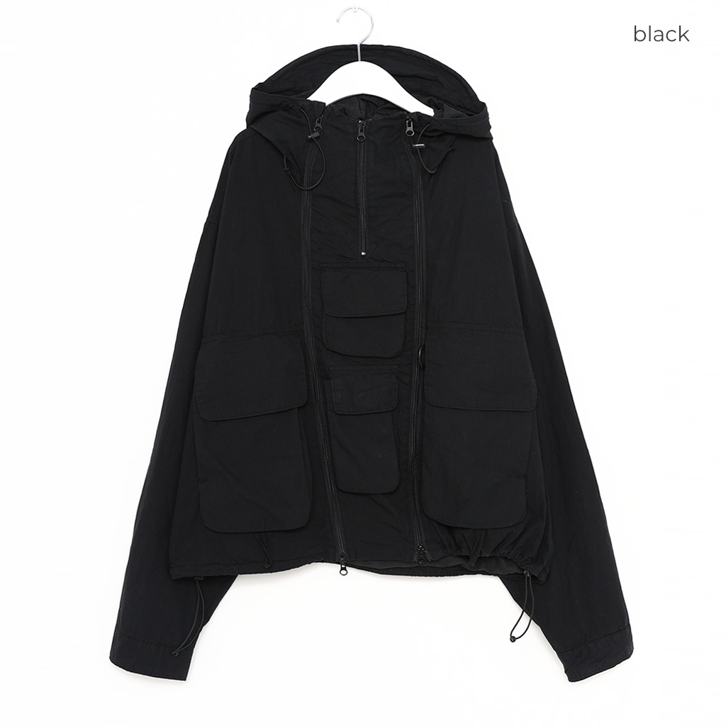 2wayナイロンテックパーカー | ファッション通販サイト NUGU