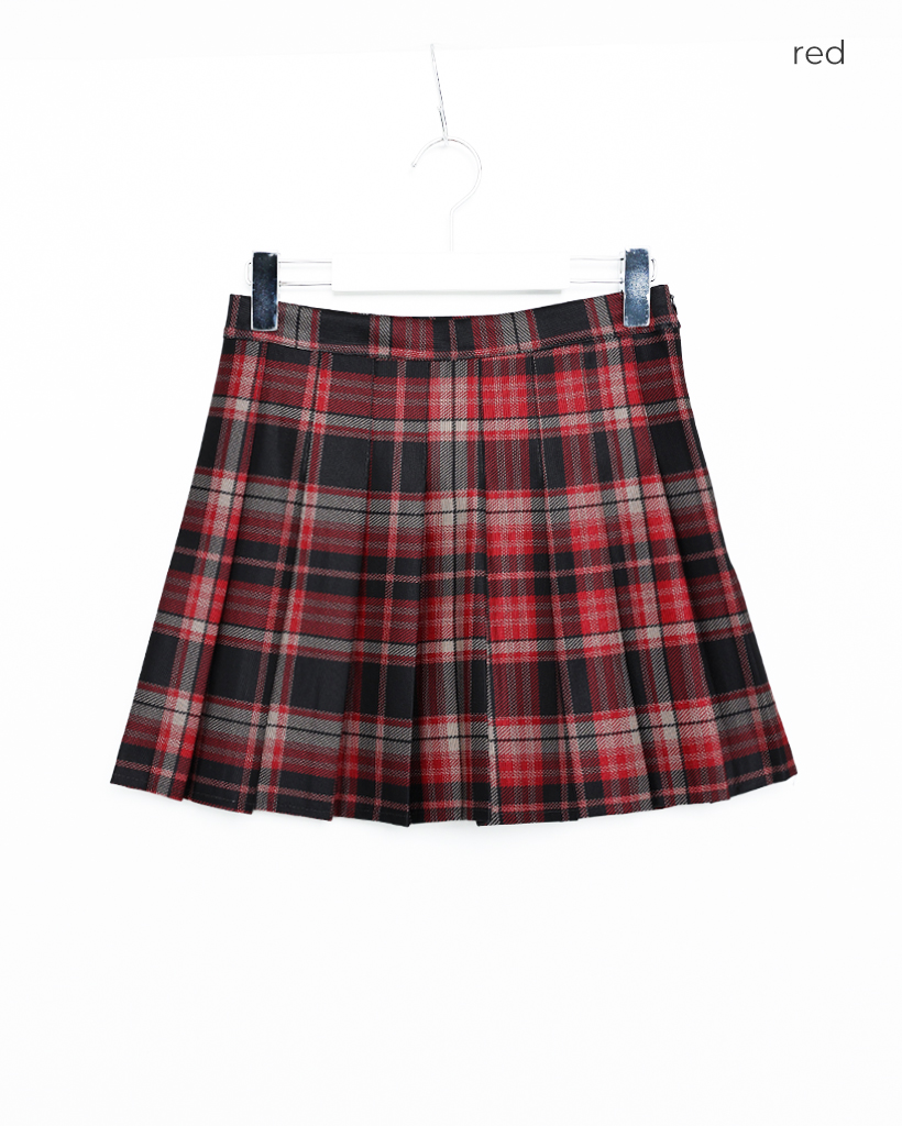 チェックプリーツミニスカート | ファッション通販サイト NUGU