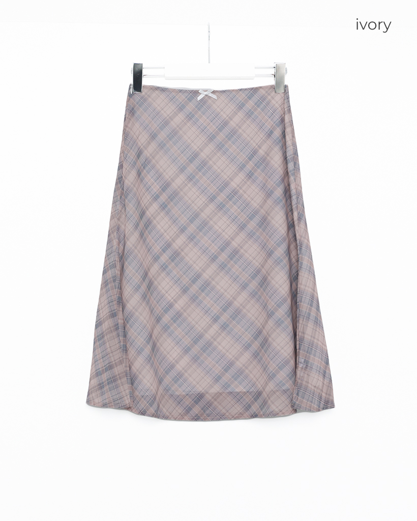 チェックミディスカート | ファッション通販サイト NUGU