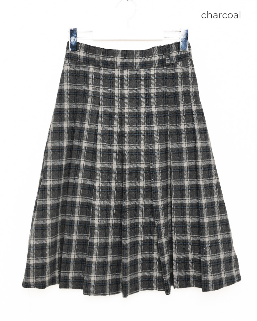 チェックプリーツミディスカート | ファッション通販サイト NUGU