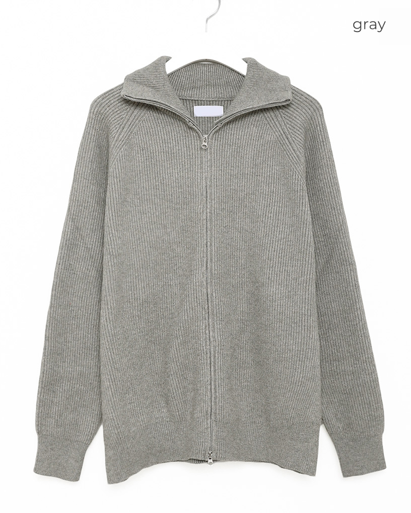 ウールツーウェイニットジップアップ | ファッション通販サイト NUGU
