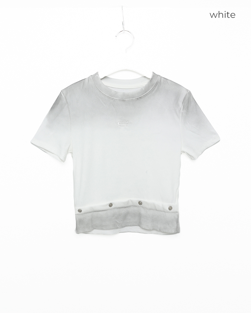 タイダイスタッズクロップドTシャツ | ファッション通販サイト NUGU