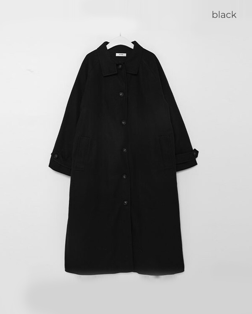 タグ付き　ソフトハイネックベルトコート ハイネックベルトロングコート | ファッション通販サイト NUGU