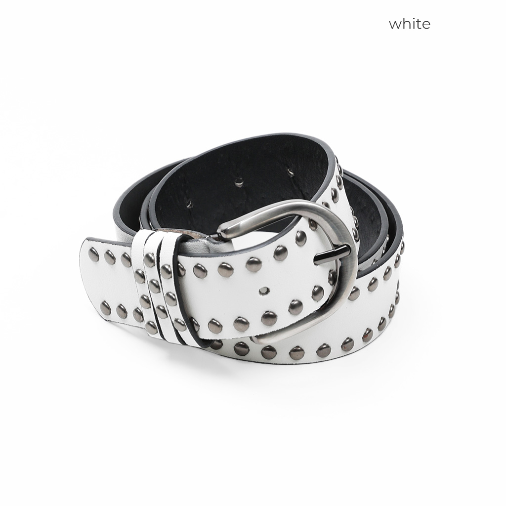 オーダー品　No.11 スタッズベルト　ミッスーリ 別注 OPUS US OIL LEATHER STUDS BELT オーパス ホーウィン社