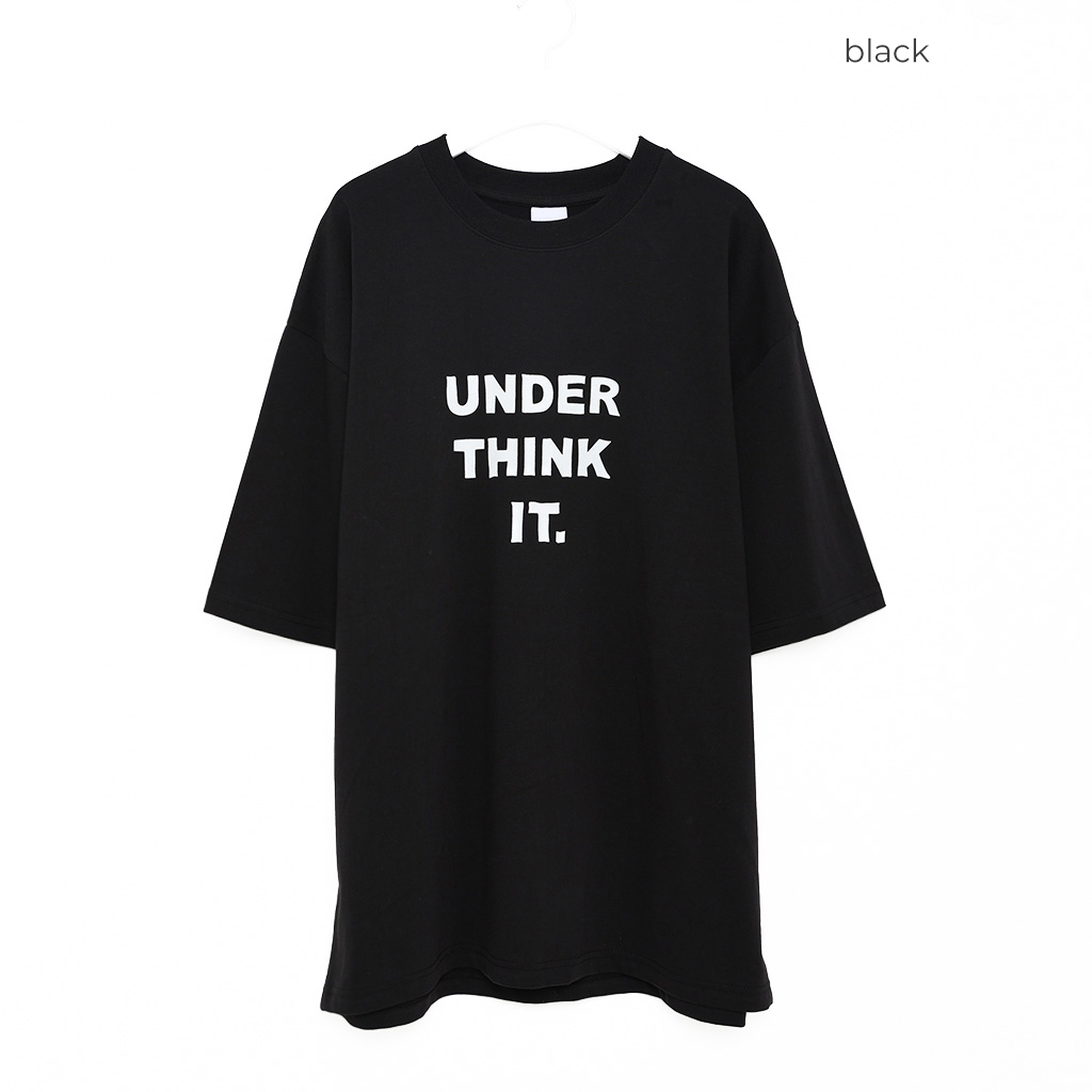 ユニセックス）シンプルレタリングTシャツ | ファッション通販