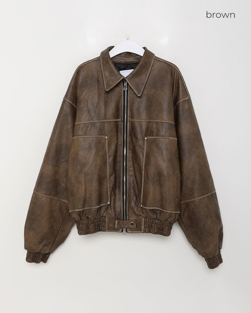 Bristol 　エコレザージャケット Bristol エコレザージャケット