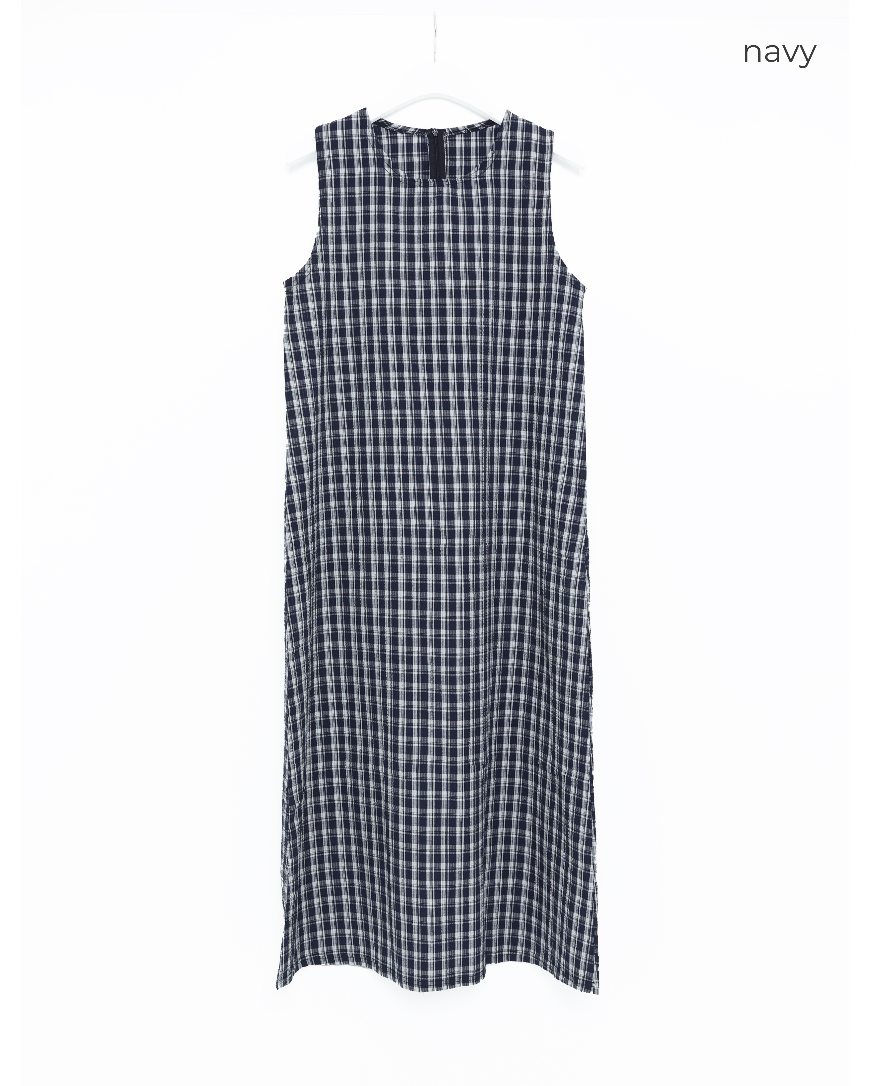 PLEATS PLEASE 　ギンガムチェック　メッシュワンピース PLEATS PLEASE ギンガムチェックメッシュワンピース