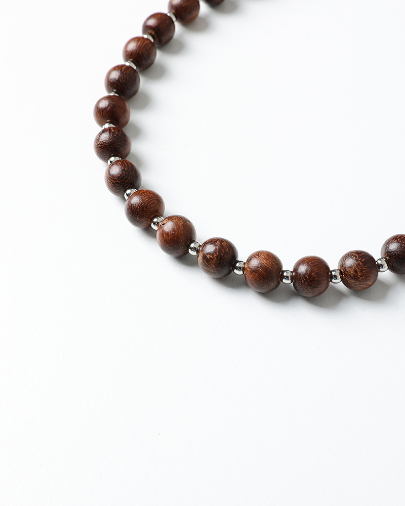 ウッドビーズネックレス | ファッション通販サイト NUGU