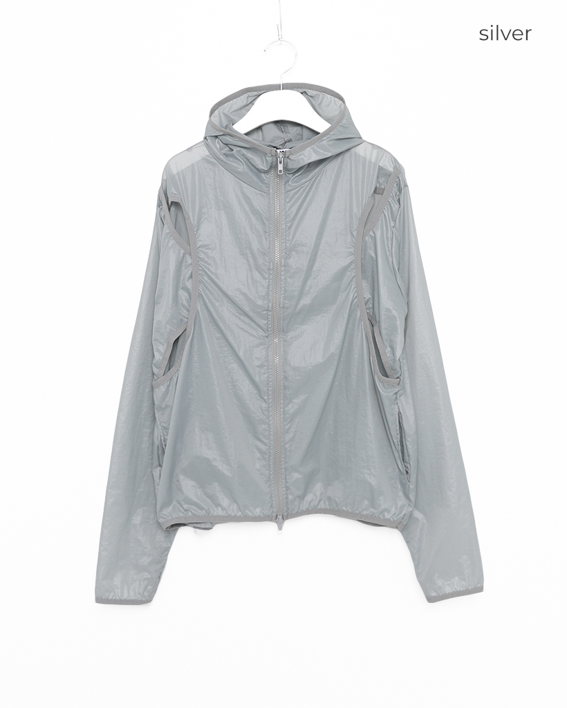 光沢2WAYウィンドブレーカー | ファッション通販サイト NUGU