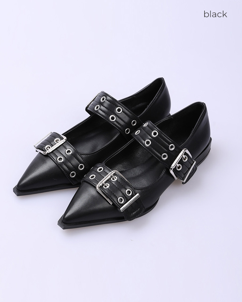 スタッズバックルメリージェーン | ファッション通販サイト NUGU