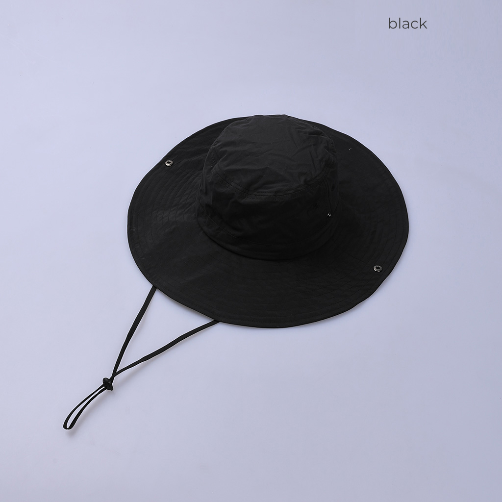 SHANTI　新品　ヘリンドットサイ　スクエアブリムハット newhattan 帽子 ハット newhattan(ニューハッタン) / コットン