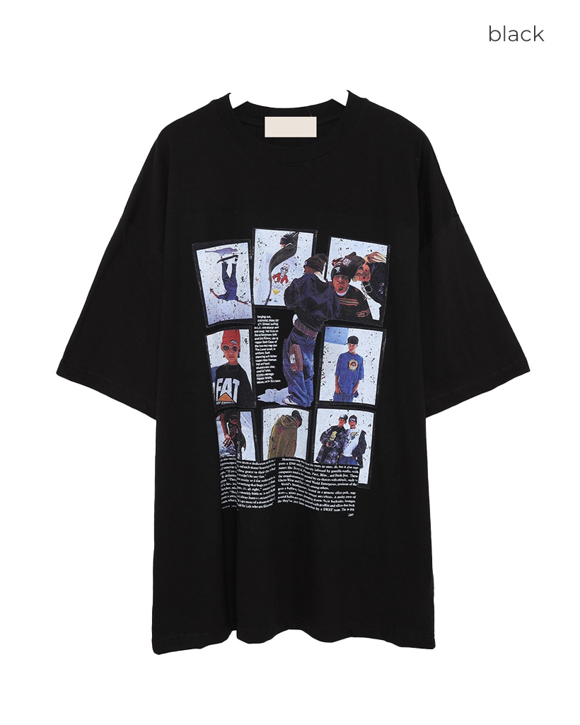 ビンテージボードプリントTシャツ | ファッション通販サイト NUGU
