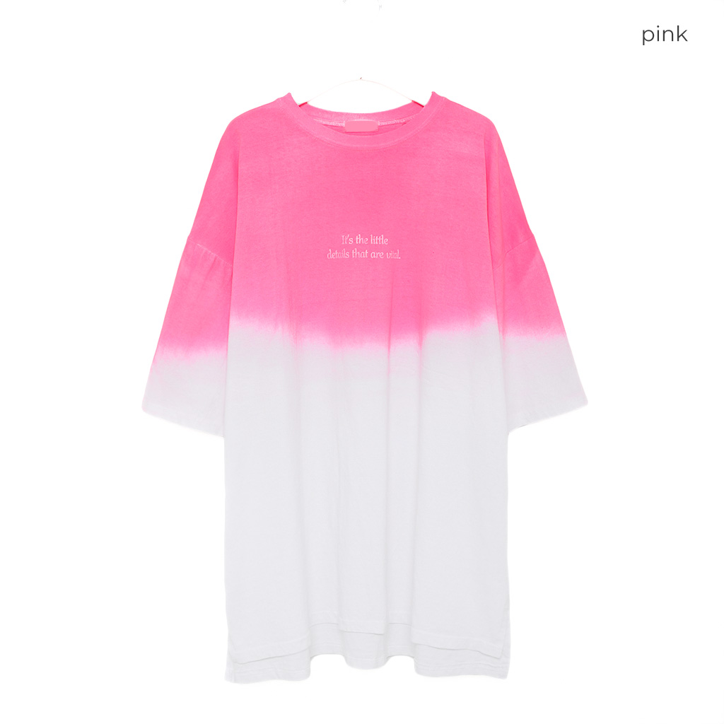 ユニセックス)グラデーションウォッシングTシャツ | ファッション通販