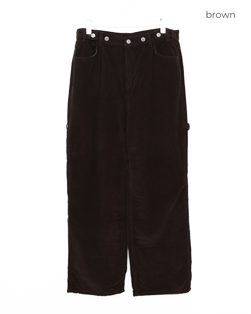 秋再入荷]コーデュロイバックルカーゴパンツ | ファッション通販