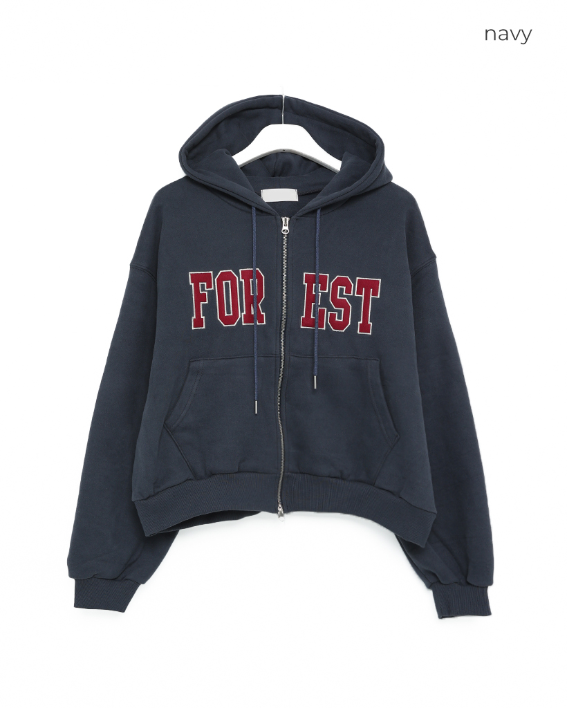 FORESTパッチダブルジップパーカー | ファッション通販サイト NUGU