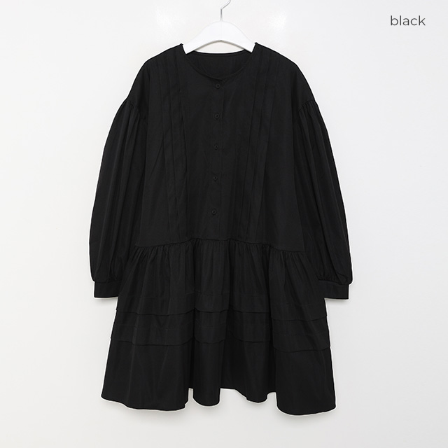 [DINT] D9521 ピンタック ミニ ワンピース DINT] D9521 ピンタック ミニ ワンピース DINT] D9521