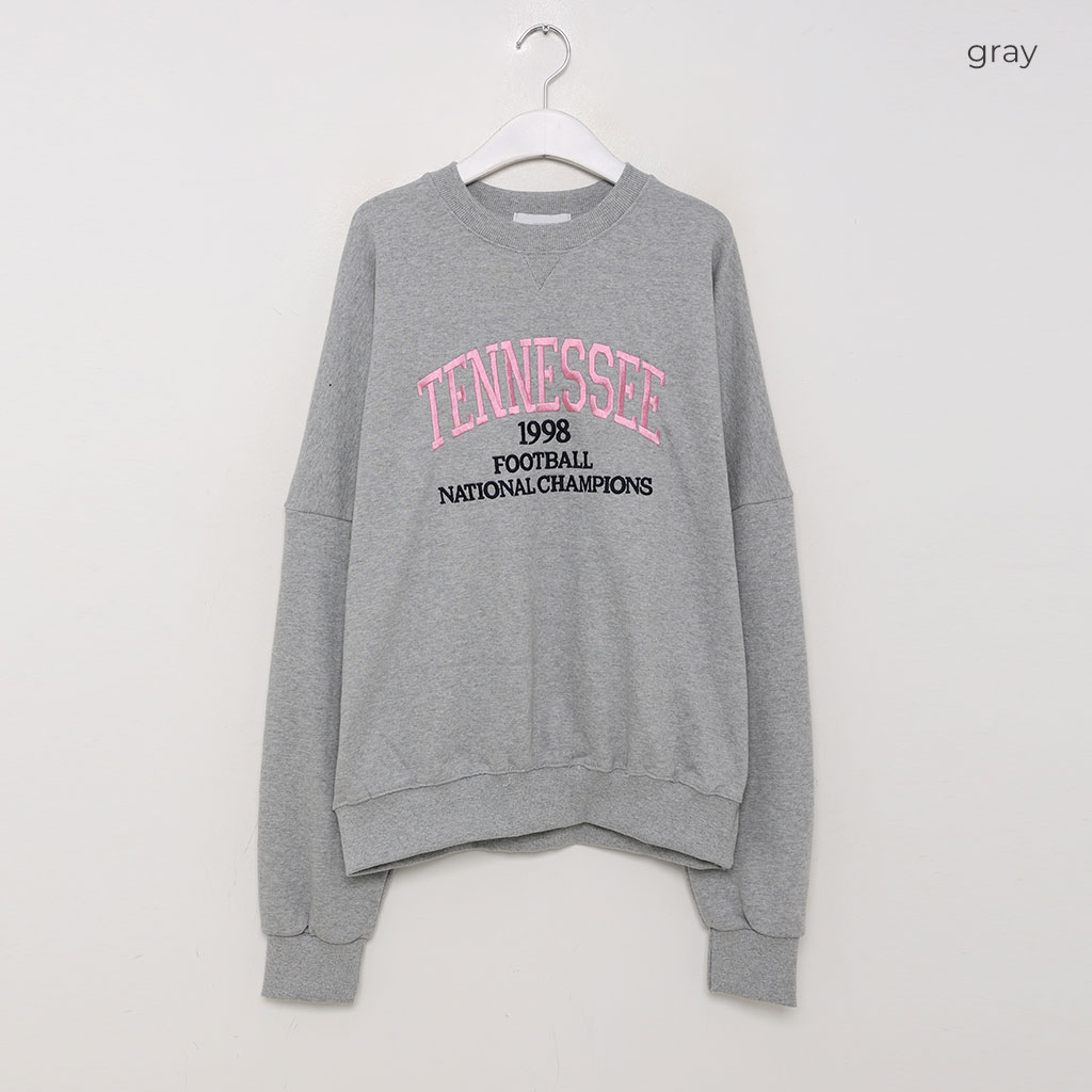 カタリストグレー刺繍セットアップ　ヌビアン MA*RS】【二点セット】スピンドル付きクロス刺繍セットアップ