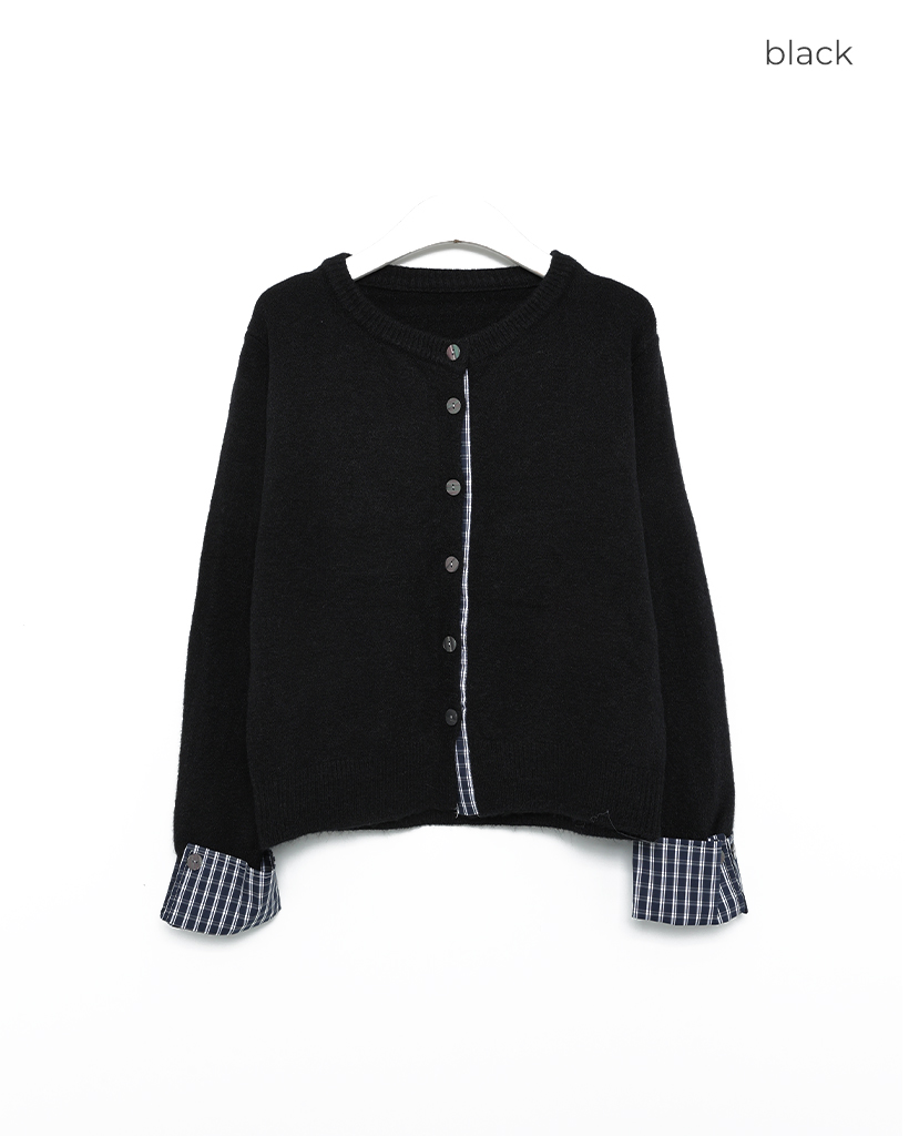 JUN様確認用 チェックシャツバイカラーカーディガン | ファッション通販サイト NUGU