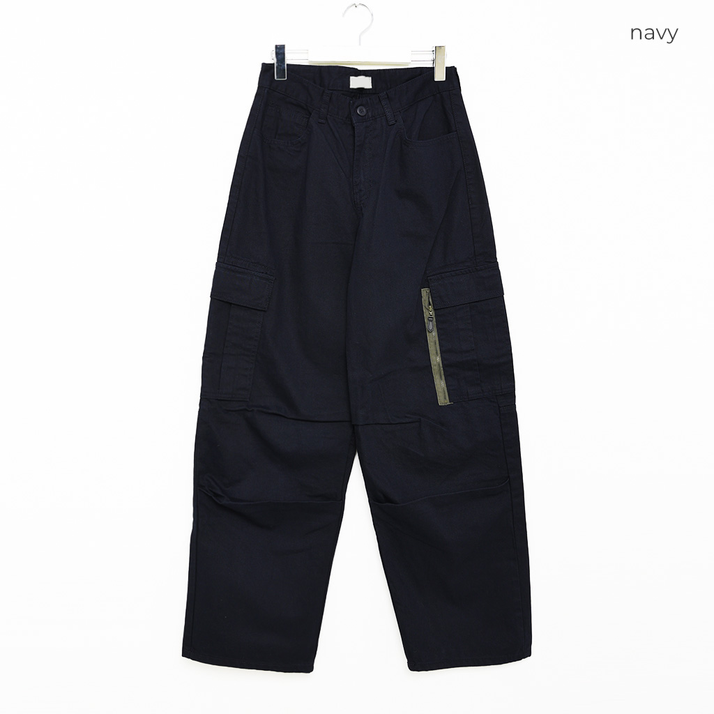 カーゴジップワイドパンツ | ファッション通販サイト NUGU